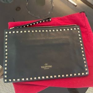 Valentino Rockstud Clutch